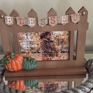 Fall-Themed Picture Frame 4 in x 6 in